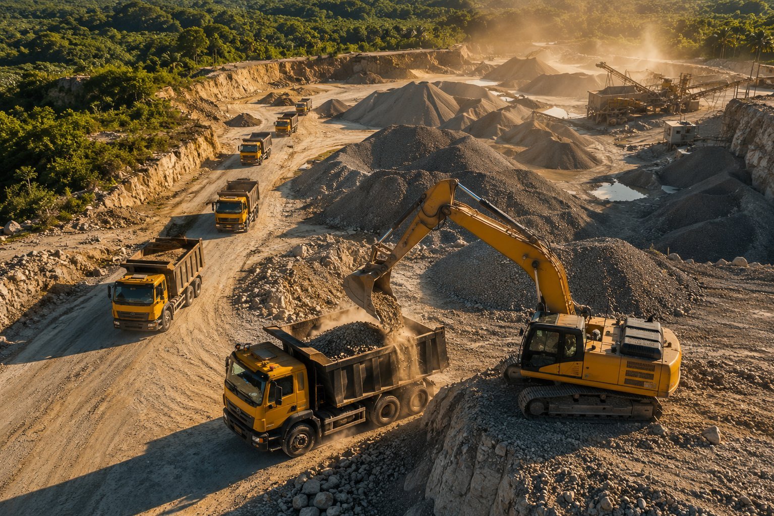 Entrega de materiales de construcción en Barranquilla